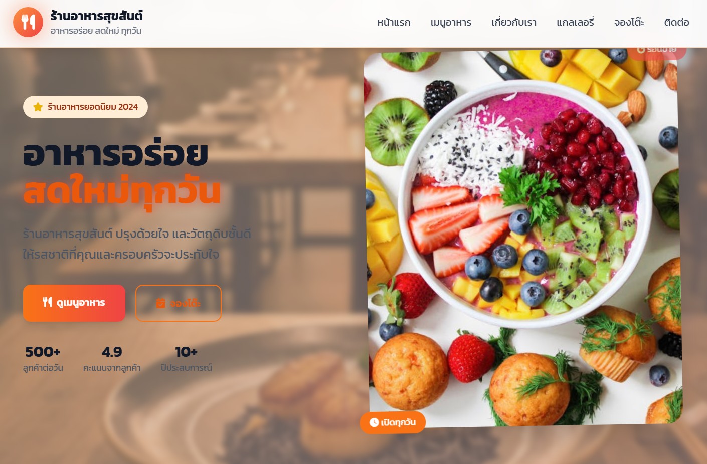 Food & Restaurant Template